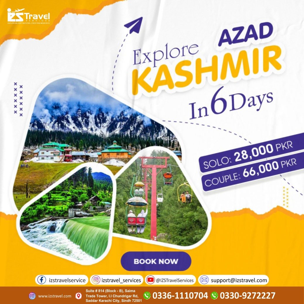 Azad Kashmir 6 Days Tour Package