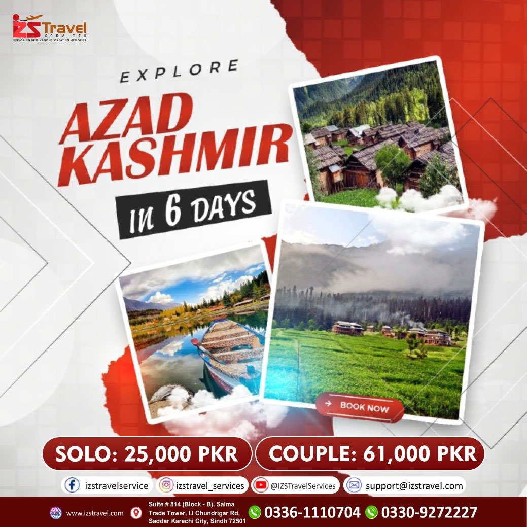 Kashmir 6 Days Tour Package