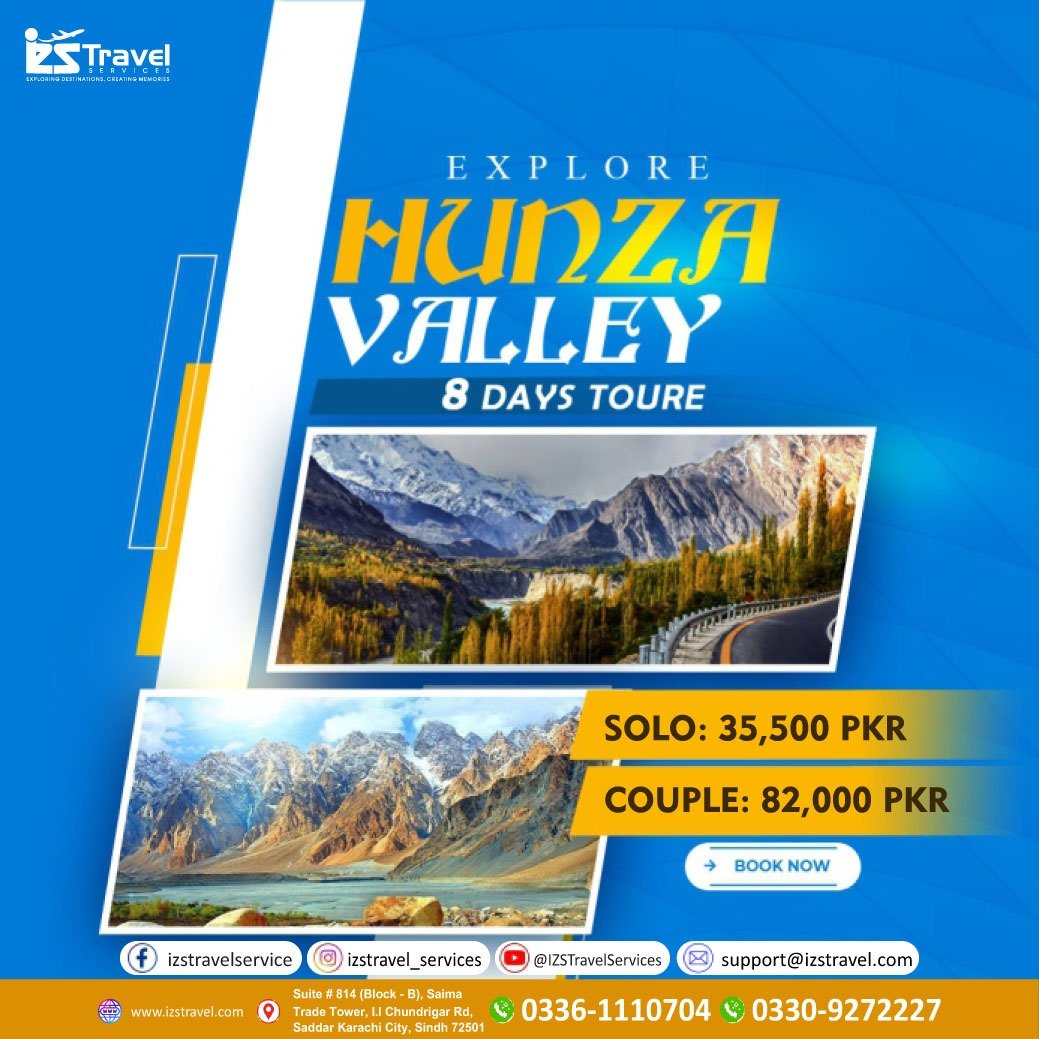 Hunza Valley 8 Days Trip