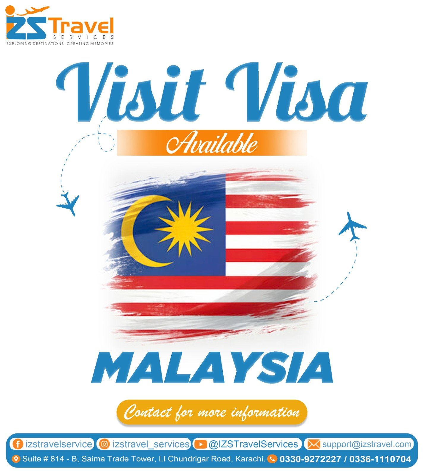 Malaysia One Month Visit E-Visa