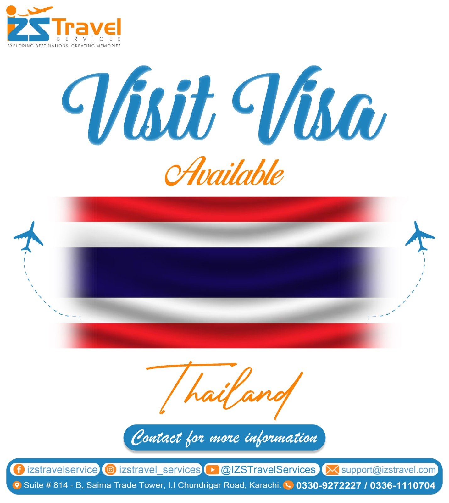 Thailand One Month Visit E-Visa