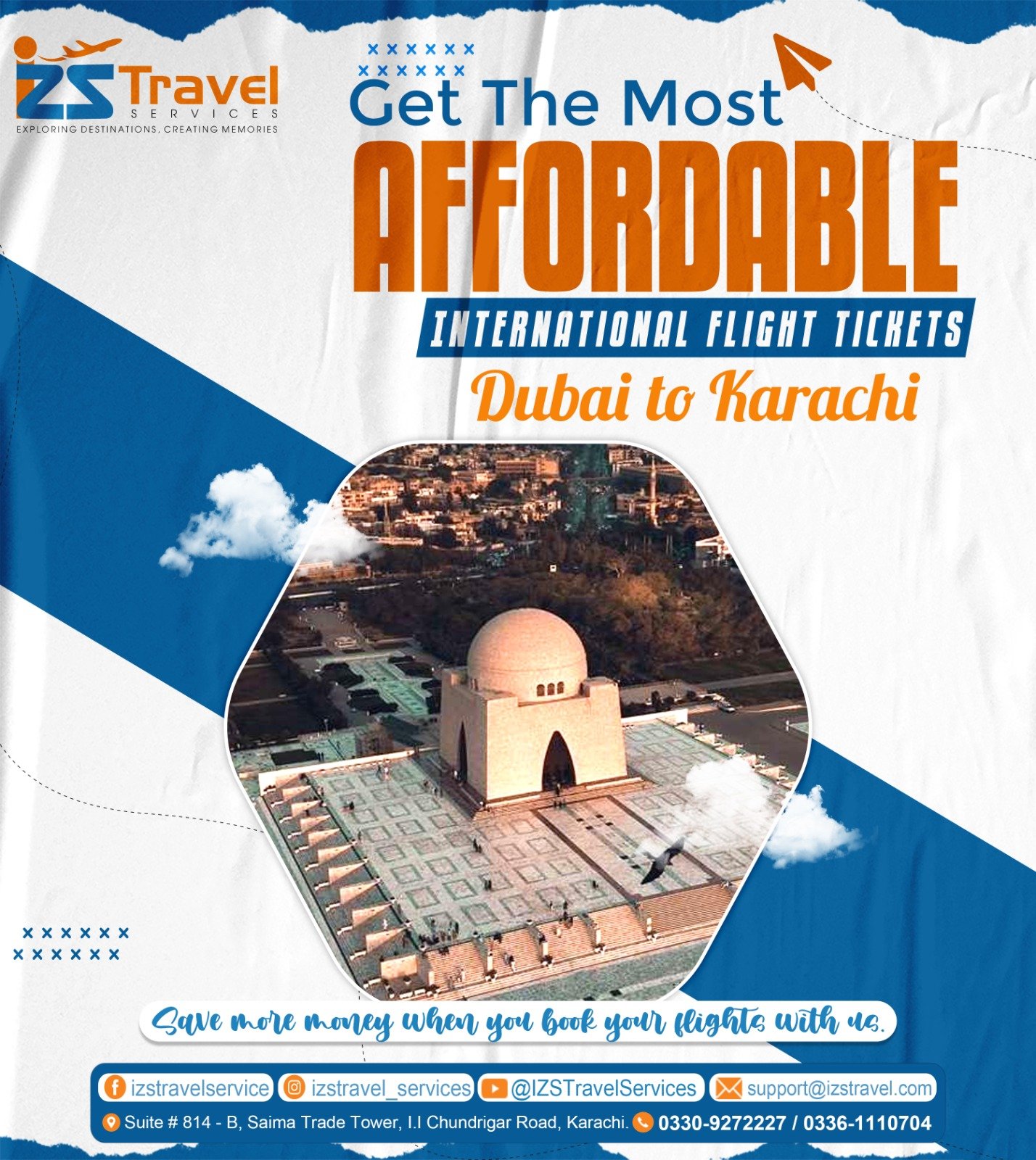 Dubai To Karachi One-Way Ticket