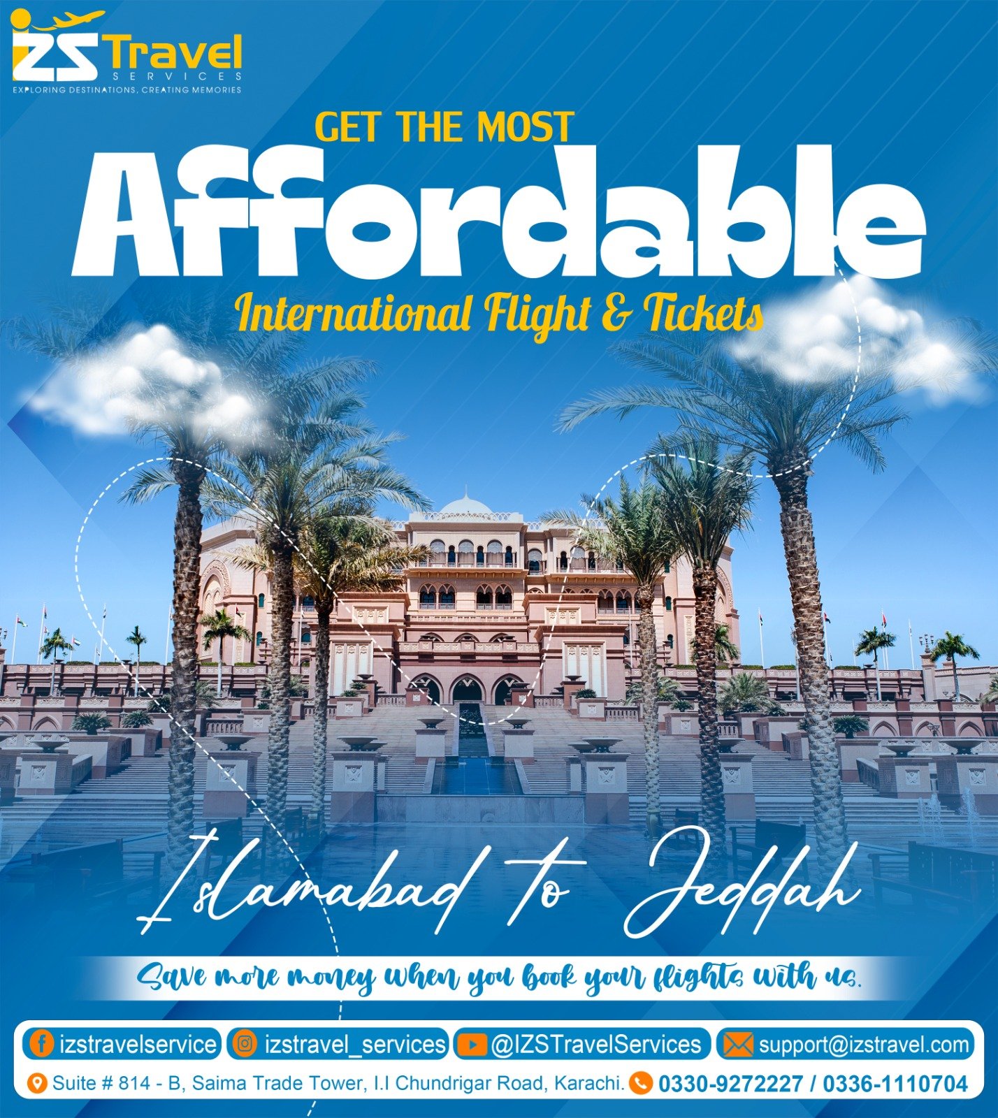 Islamabad To Jeddah One-Way Ticket